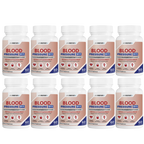 Blood Sugar Support Supplement | Daily Wellness Supplement for Healthy Glucose Metabolism - 10 Bottles 600 Capsules