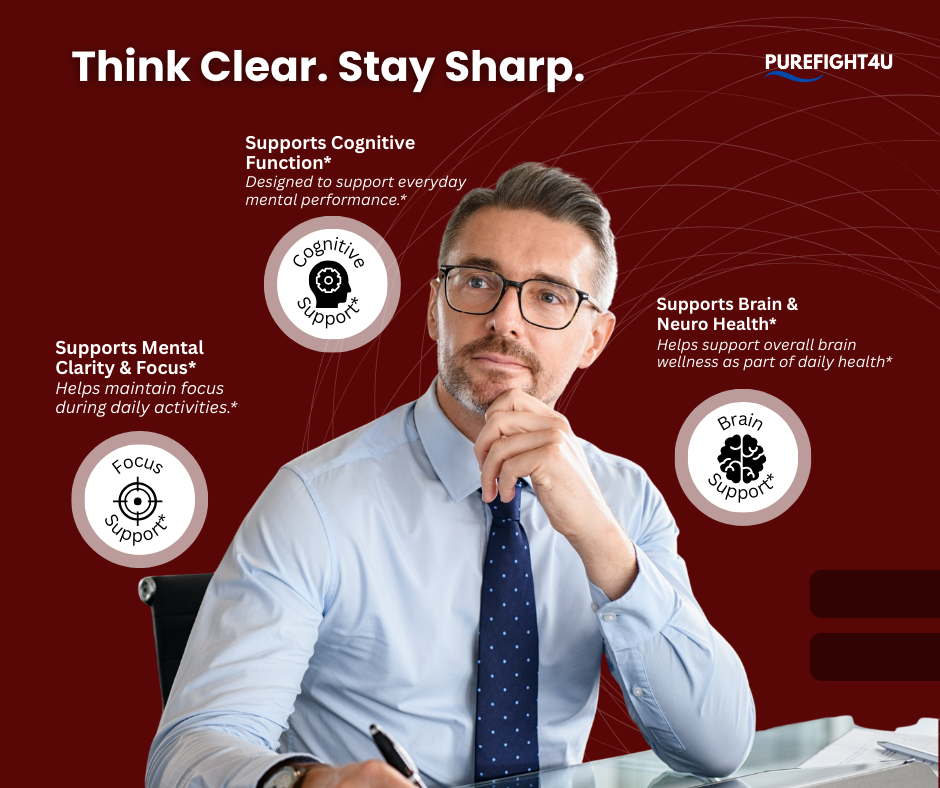 Brain Productivity - Reduce Feelings of Overwhelm Supplement 60 Capsules