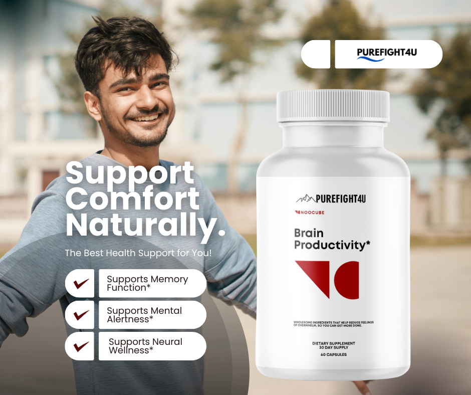 Brain Productivity - Reduce Feelings of Overwhelm Supplement 60 Capsules