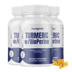 Turmeric w/ BioPerine Supports Joint Comfort & Mobility Supplement - 3 Bottles
