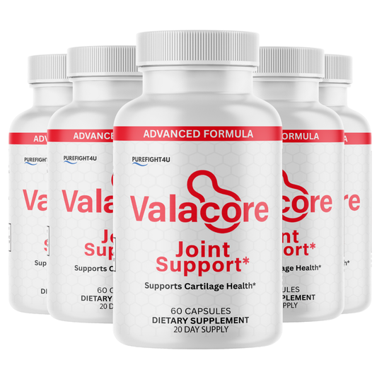 Valacore Joint Support Formula Supplement | 5 Bottles 300 Capsules