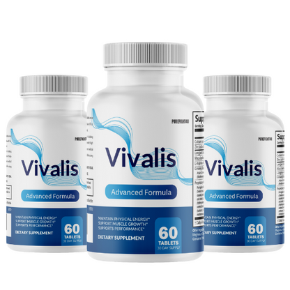 Vivalis Maximum Strength Advanced Vitality Support Formula - 60 Tablets