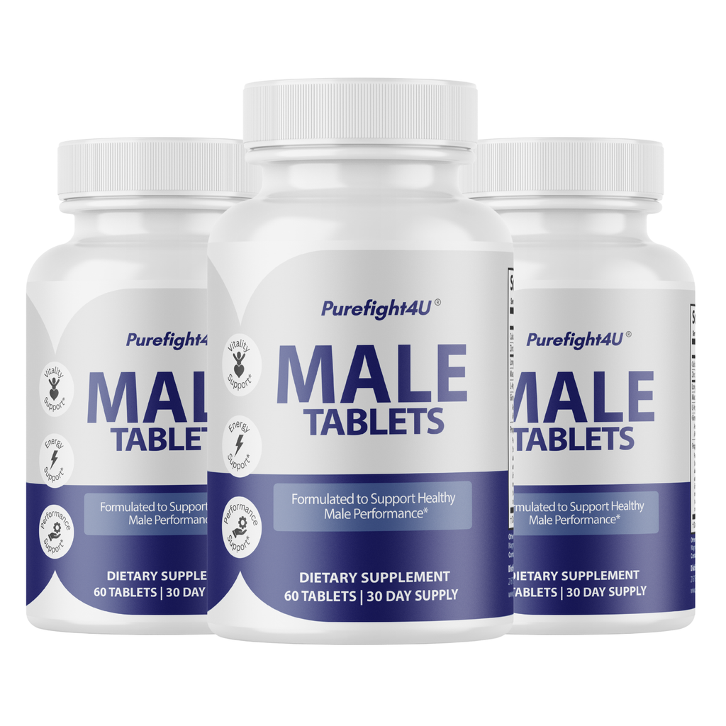 Male Tablets Daily Wellness Support for Energy & Vitality Supplement- 60 Tablets