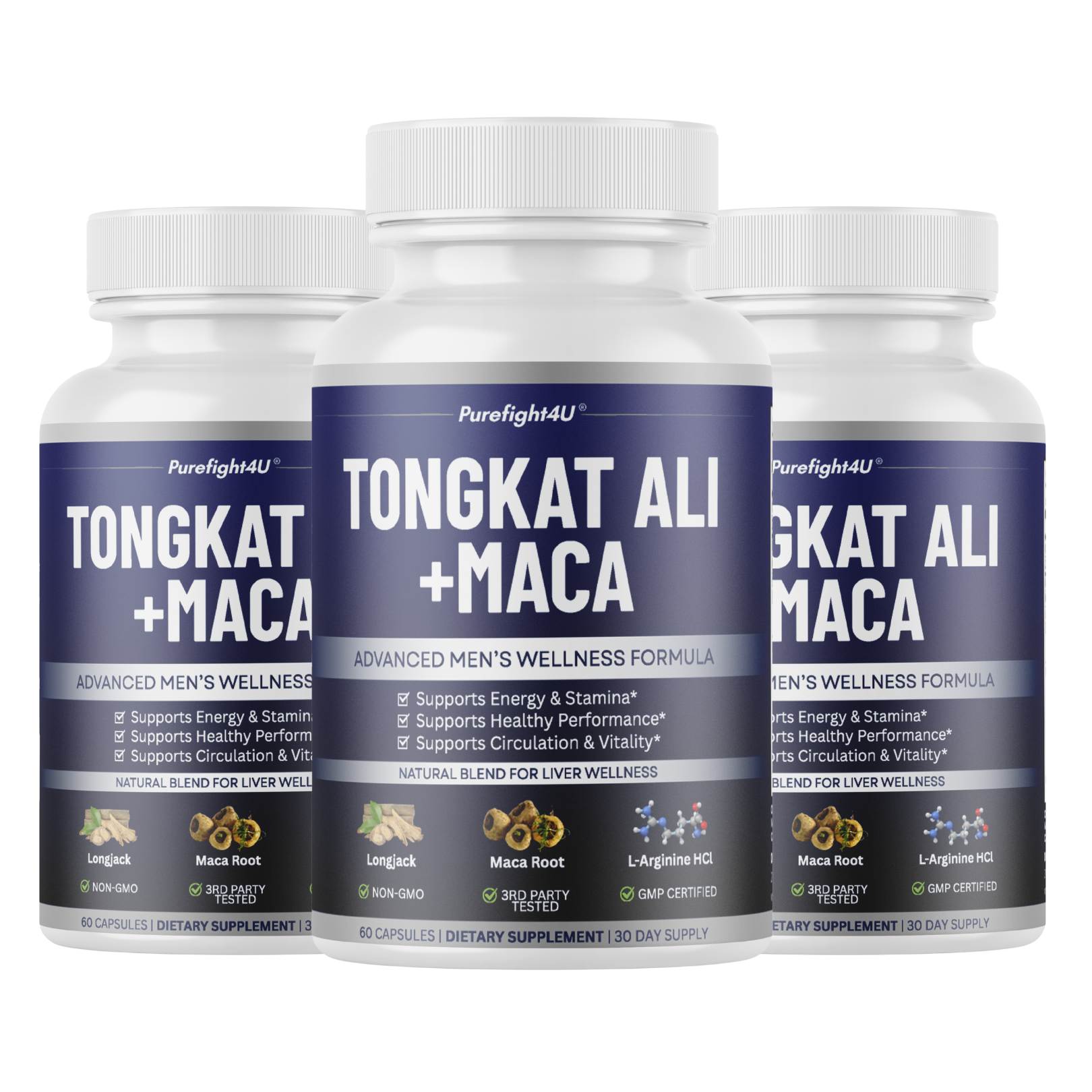 Tongkat Ali +Maca Advanced Male Performance Supplement to Boost Stamina - 60 Tablets