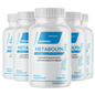 Metabolyn Supplement Weight Loss Support Formula - 60 Capsules - 5 Bottles