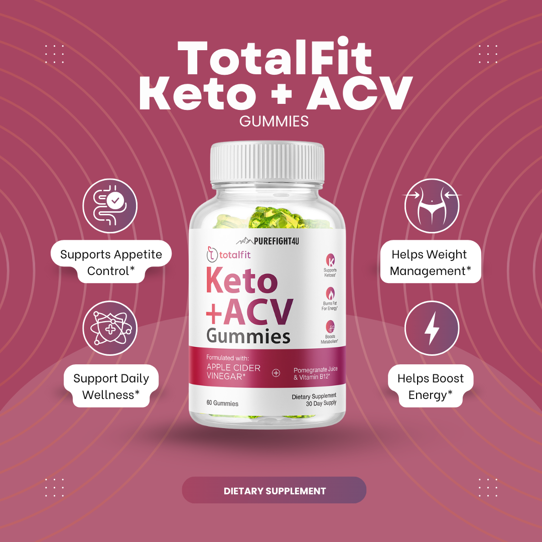 Keto+ ACV Totalfit Gummies-60 Gummies