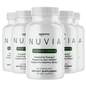 Nuvia Capsules, Advanced Keto Formula Supplement - 5 Bottles 300 Capsules
