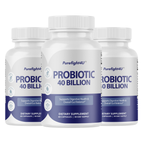Probiotic 40 Billion CFU for Digestive and Gut Health Balance - 3 Bottles