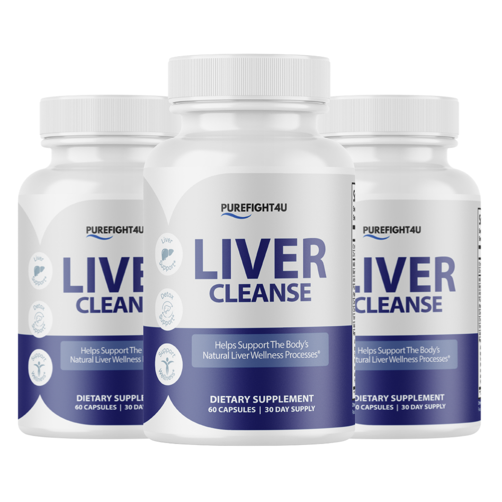 Liver Cleanse Advanced Liver Health Wellness Support Formula Supplement - 3 Bottles