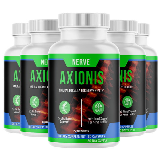 Axionis Advanced Nerve Support Formula Supplement | 5 Bottles