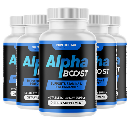 Alpha Boost Male Supplement, Supports Stamina & Energy, AlphaBoost | 60 Tablets
