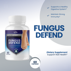 Fungus Defend Proprietary Nail Health Support Formula - 4 Bottles 240 Capsules