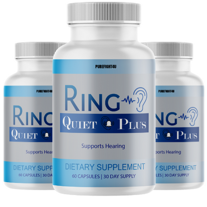Ring Quiet Plus Hearing Support Formula 3 Bottles 180 Capsules