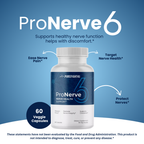 ProNerve 6 Nerve Health Supports Circulation Supplement Capsules 10 Bottles