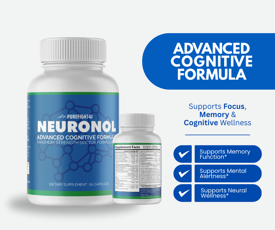 Neuronol Nootropic Supplement, Supports Brain Function & Mental Clarity - 2 Pack
