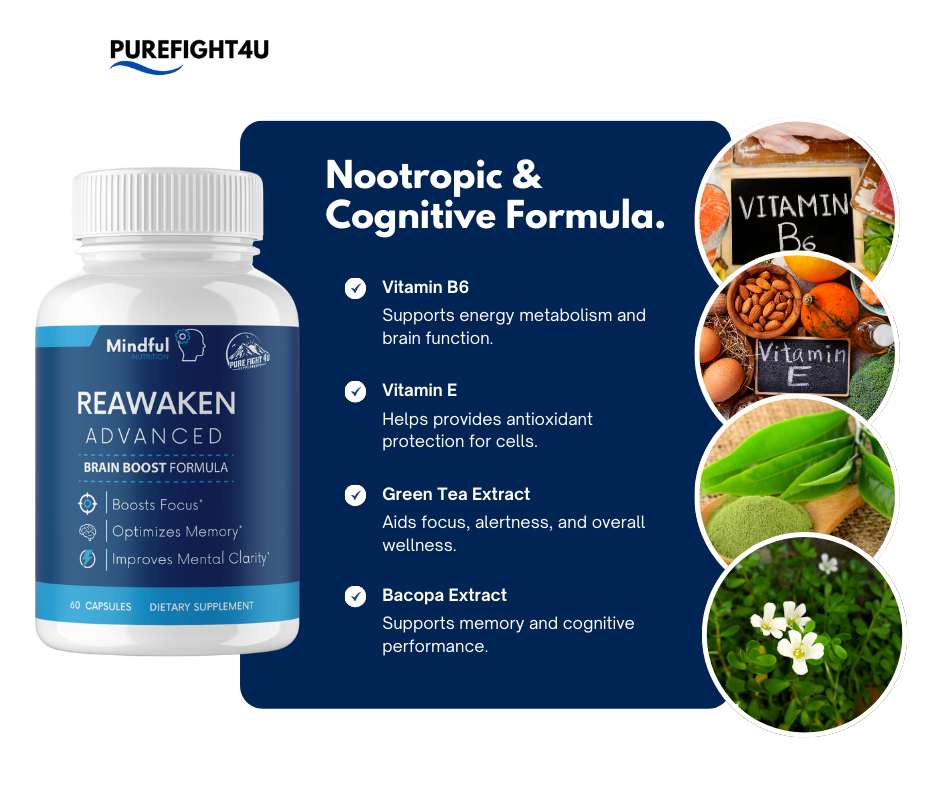 Reawaken Advanced Brain Boost Formula 60 Capsules
