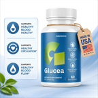 Glucea - Blood Balance Support Formula Supplement - 60 Capsules