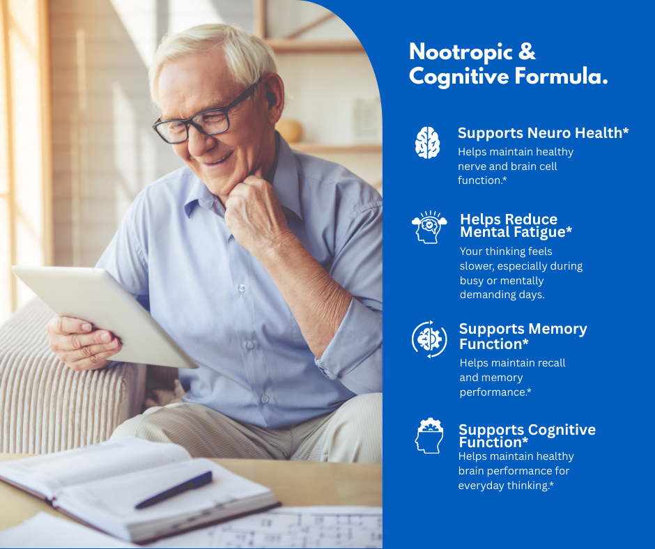 Neuronol Nootropic Supplement, Supports Brain Function & Mental Clarity - 2 Pack