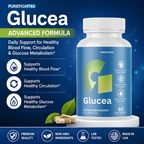 Glucea - Blood Balance Support Formula Supplement - 60 Capsules