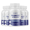 Probiotic 40 Billion CFU for Digestive and Gut Health Balance - 5 Bottles