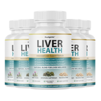 Liver Health Advanced Liver Wellness Support Formula Supplement - 60 Bottles