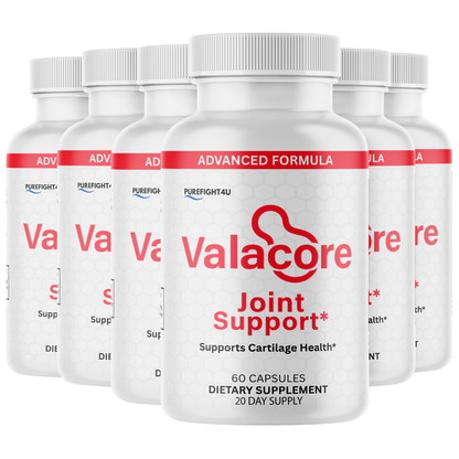 Valacore Joint Support Formula Supplement | 6 Bottles 360 Capsules