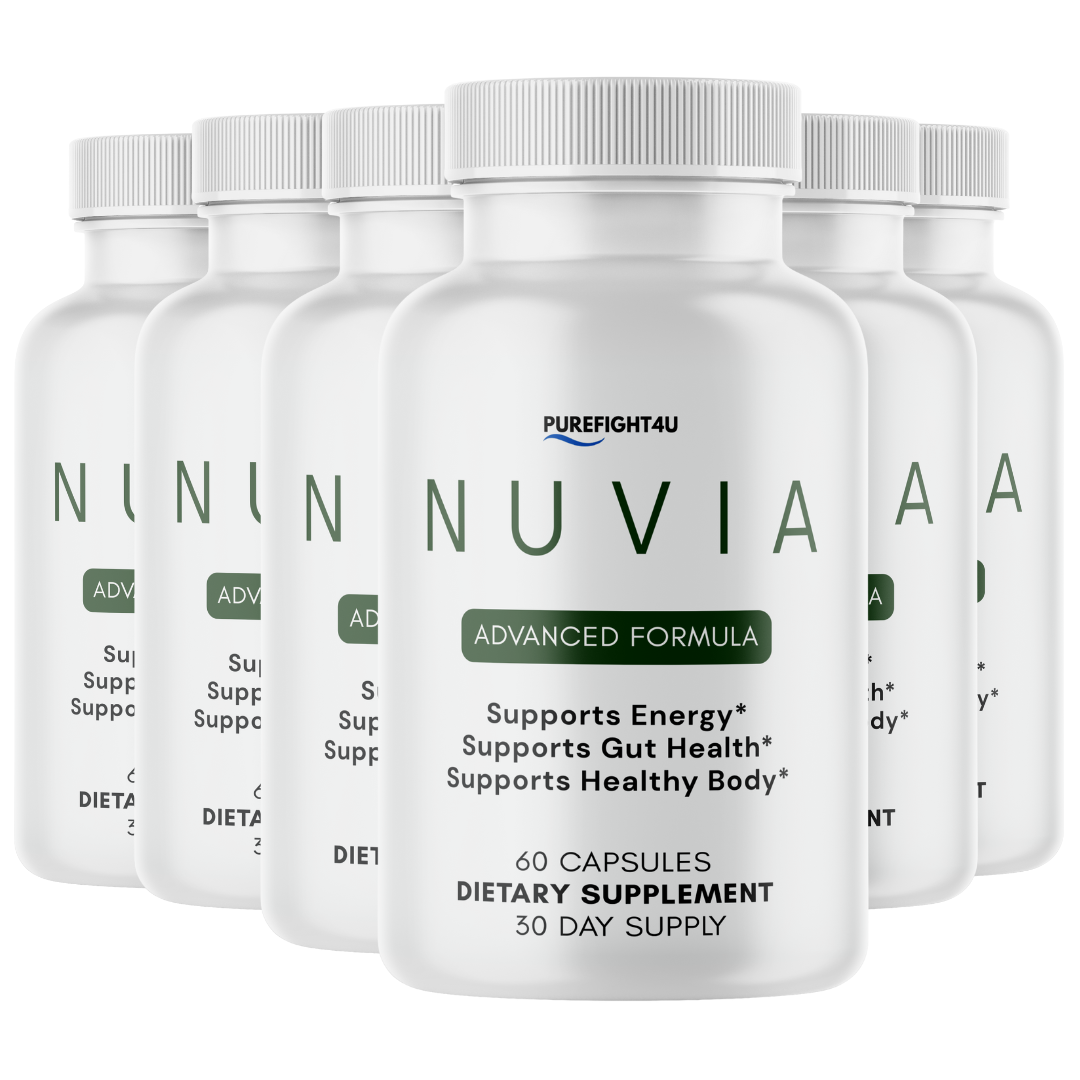 Nuvia Capsules, Advanced Keto Formula Supplement - 6 Bottles