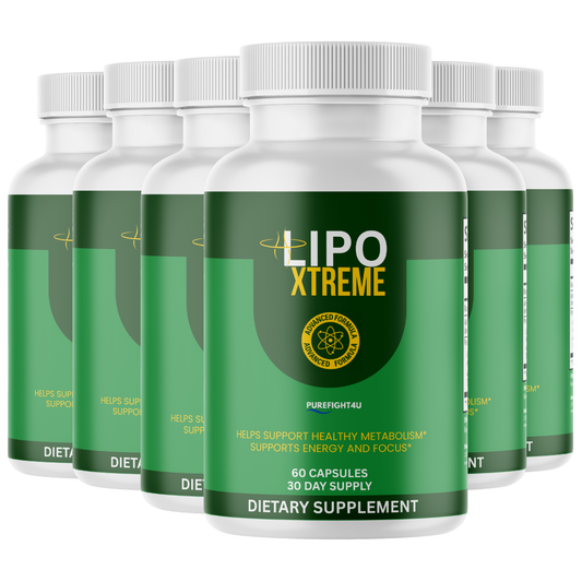 Lipo Xtreme Advanced Weight Loss Supplement | 6 Bottles
