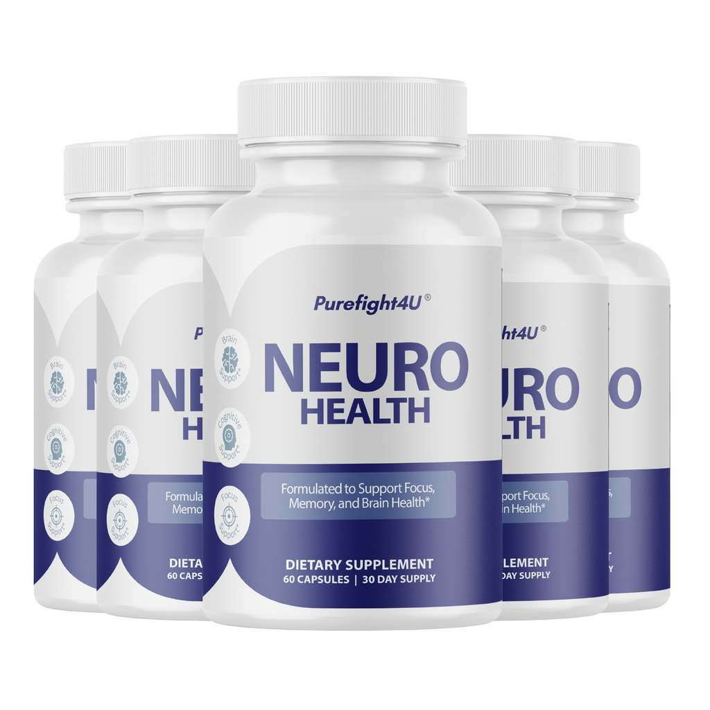 Neuro Health Formulated to Support Memory & Brain Health Supplement- 5 Bottles