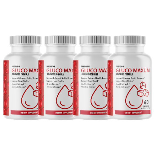 Gluco Maxum Advanced Blood Sugar Health Support - 60 Capsules