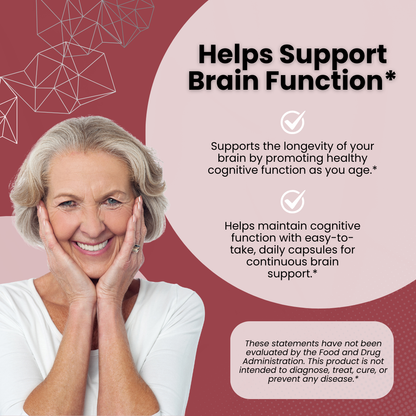 Focus Nootropic Dietary Supplement 60 Capsules