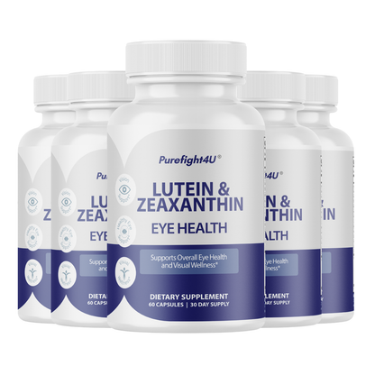 Lutein & Zeaxanthin Eye & Vision Health Natural Formula Supplement - 60 Capsules