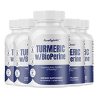 Turmeric w/ BioPerine Supports Joint Comfort & Mobility Supplement - 60 Capsules