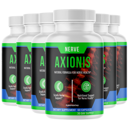 Axionis Advanced Nerve Support Formula Supplement | 6 Bottles