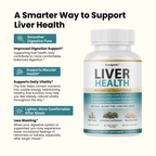 Liver Health Advanced Liver Wellness Support Formula Supplement - 60 Bottles