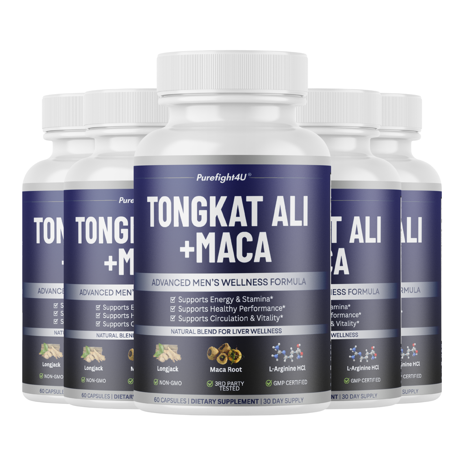 Tongkat Ali +Maca Advanced Male Performance Supplement to Boost Stamina - 60 Tablets