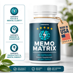 MemoMatrix Supports Cognitive Memory & Focus Supplement | 60 Capsules