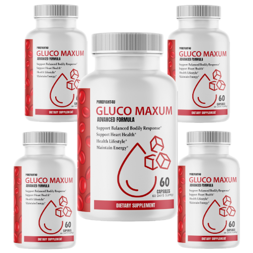 Gluco Maxum Advanced Blood Sugar Health Support - 60 Capsules