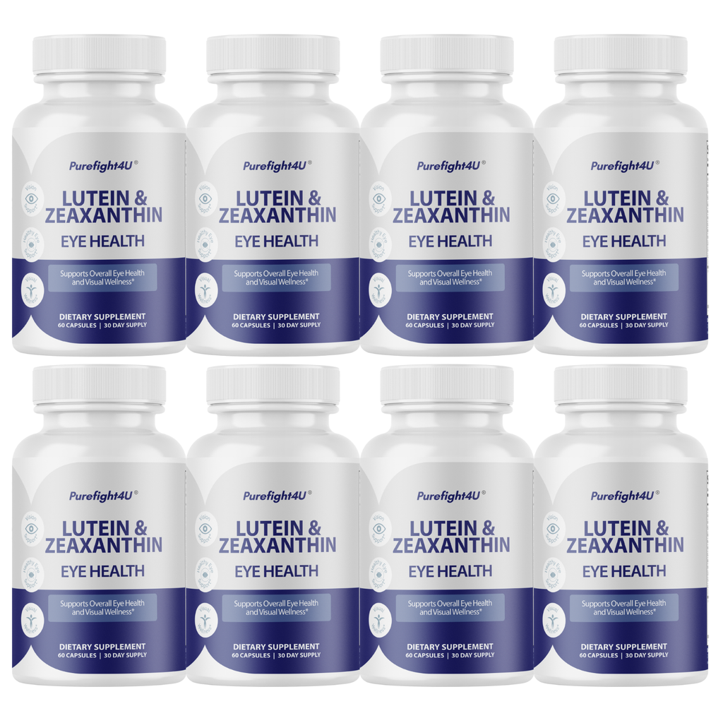 Lutein & Zeaxanthin Eye & Vision Health Natural Formula Supplement - 60 Capsules