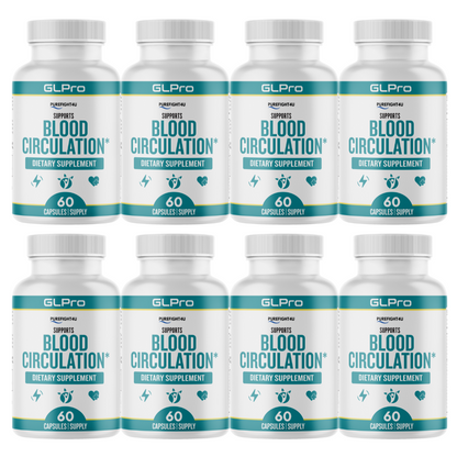 GLPro Capsules Blood Health Support Dietary Supplement - 60 Capsules