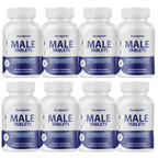 Male Tablets Daily Wellness Support for Energy & Vitality Supplement- 8 Bottles