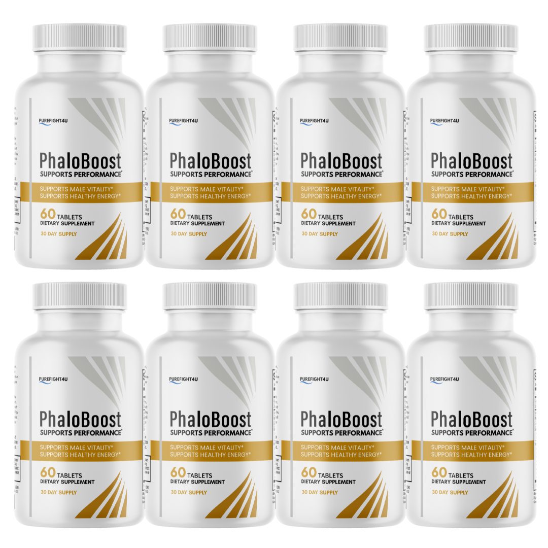 Phaloboost Pills for Men's Health and Vitality | 8 Bottles