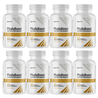 Phaloboost Pills for Men's Health and Vitality | 8 Bottles