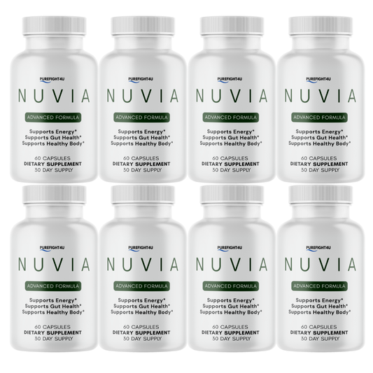 Nuvia Capsules, Advanced Keto Formula Supplement - 8 Bottles