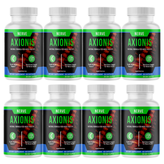 Axionis Advanced Nerve Support Formula Supplement | 8 Bottles