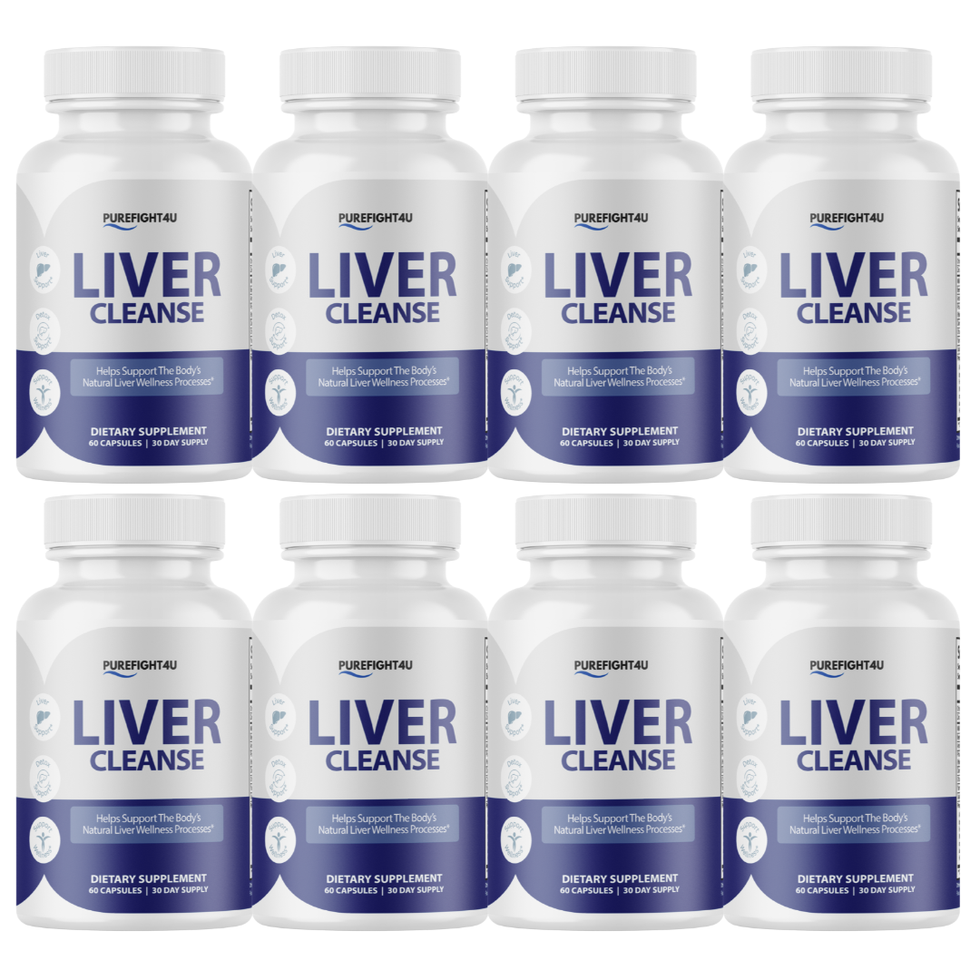 Liver Cleanse Advanced Liver Health Wellness Support Formula Supplement - 60 Bottles