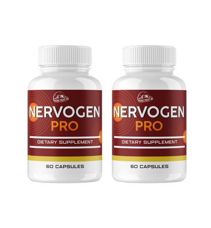 Nervogen Pro Dietary Supplement - 2 Bottles 120 Capsules