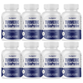 Turmeric w/ BioPerine Supports Joint Comfort & Mobility Supplement - 8 Bottles