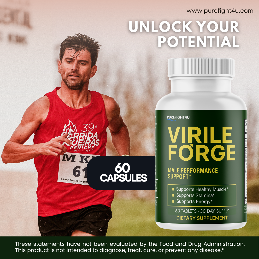 Virile Force Male Performance Formula Maximum Strength Supplement- 60 Tablets