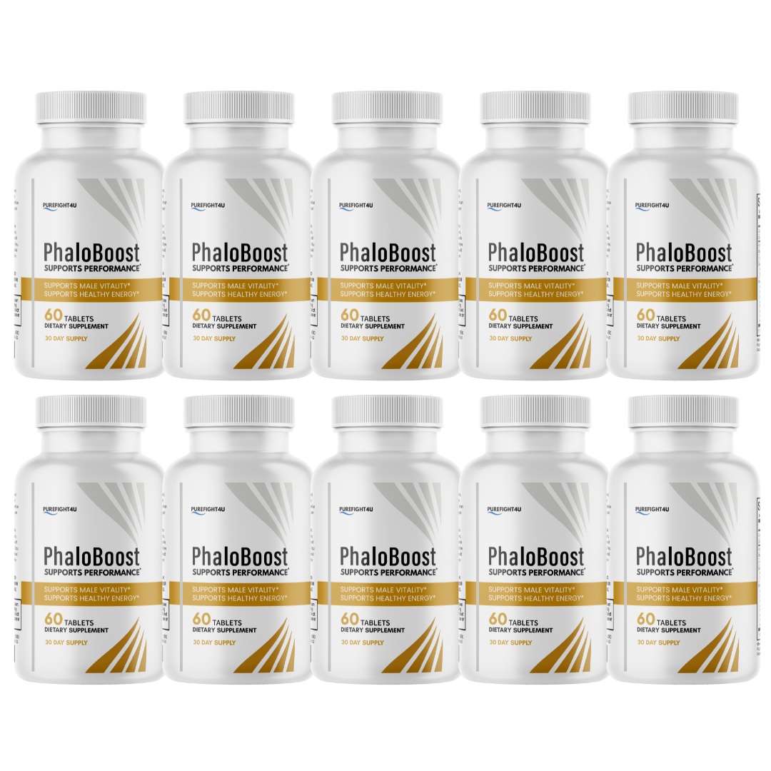 Phaloboost Pills for Men's Health and Vitality | 10 Bottles 600 Tablets